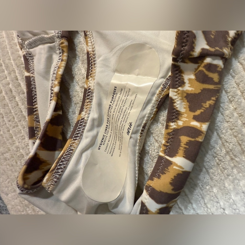 NWOW Arie Leopard Print Bikini Bottom - Picture 4 of 5